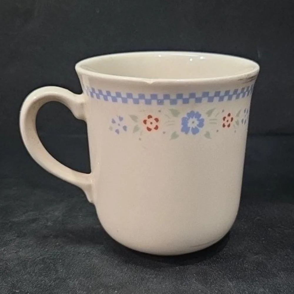 Corelle Corning‎ Ware Needlepoint Mug, Vintage 8oz Coffee Cup, Replacement
